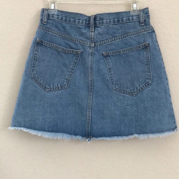 Forever 21 Los Angeles Jean skirt - Picture 4 of 5